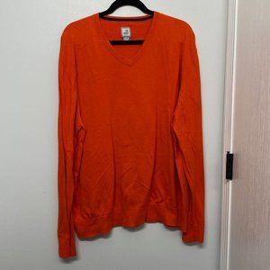 Mens Orange Sweater